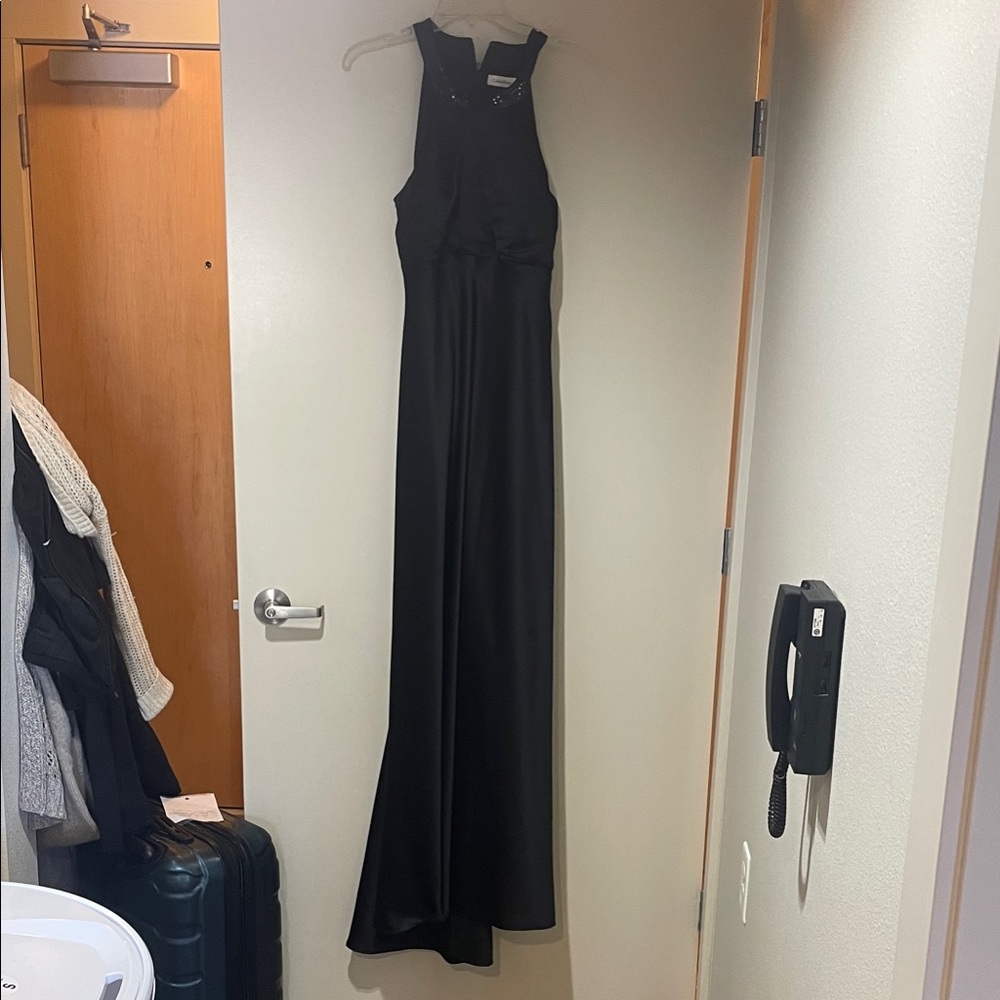 Calvin Klein Black Formal Gown